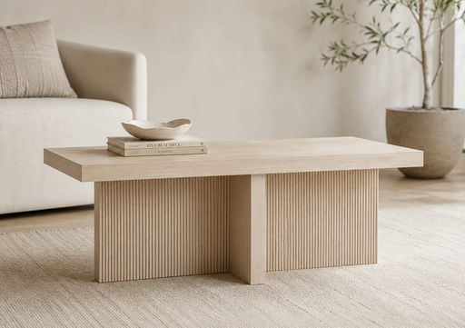 [DL02452] Boden Wooden Coffee Table (15x44x23.63)
