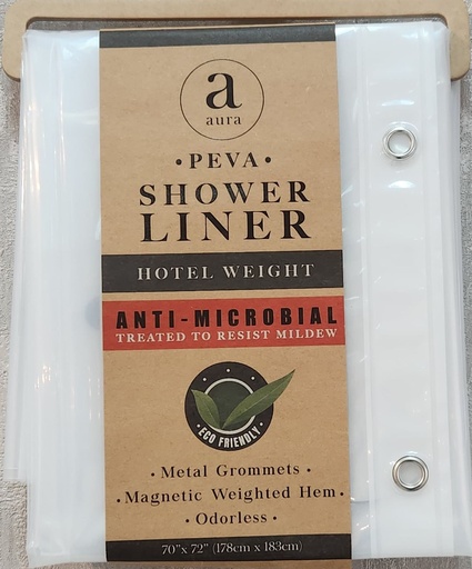 [DL02475] Aura Peva Shower Liner (70"x72")   