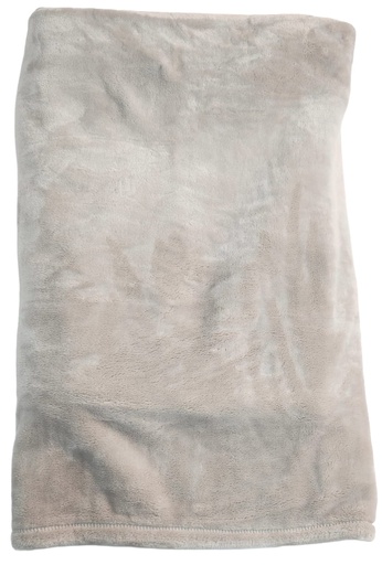 [DL02477] Rachel Zoe Oversized Blanket-Light Grey