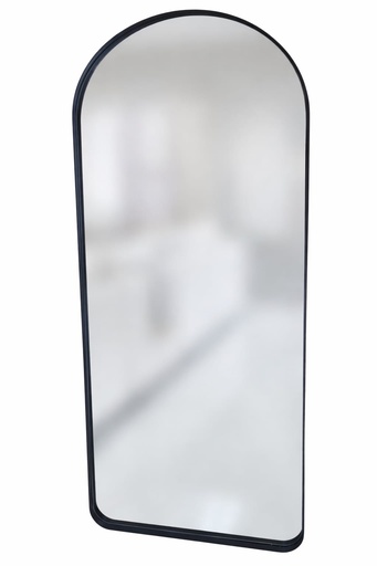 [DL02508] Large Black Standing Arch Mirror  