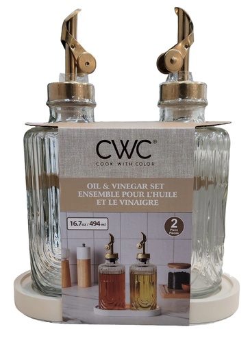 [DL02527] CWC Oil and Vinegar Set 