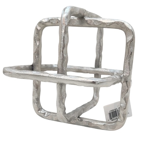 [DL02559] Silver Metal Square Orb 