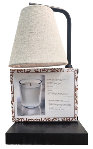 [DL02585] L/A Black & Beige Candle Warmer  