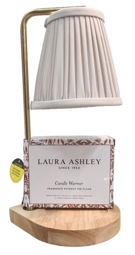 [DL02586] L/A Gold & Beige Candle Warmer  