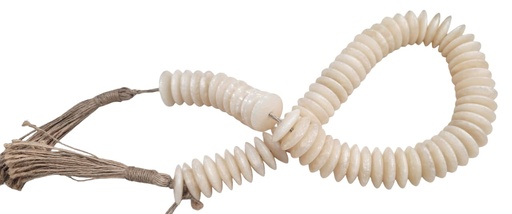 [DL02608] Ivory Camel Bone Beaded Chain  
