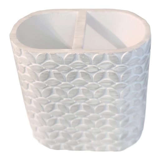 [DL02613] 3D Petal Design Bathroom Utensil Organizer   