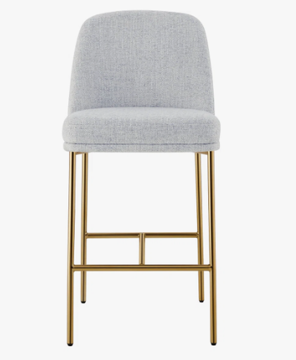 [DL02740] 38.2" ANGELICK LIGHT GRAY COUNTERSTOOL 