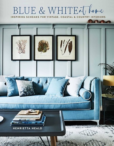 [DL00317] BLUE &  WHITE AT HOME