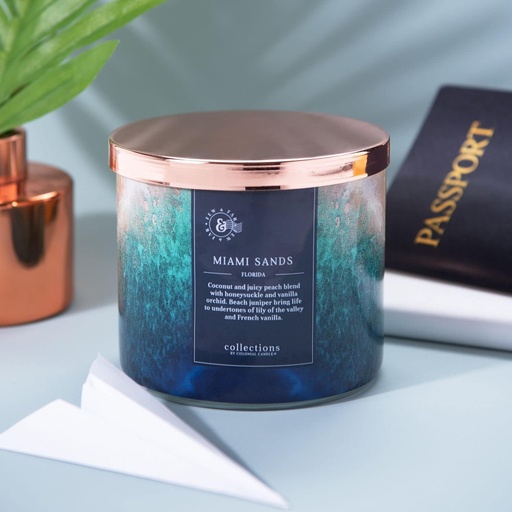 [DL00241] MIAMI SANDS COLONIAL CANDLE