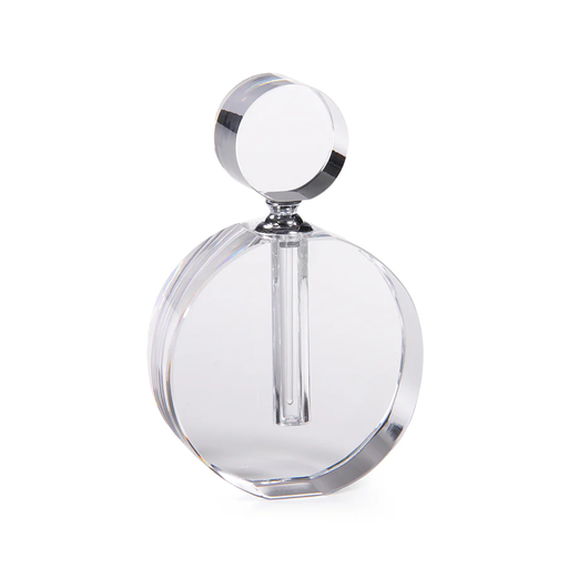 [DL00163] MODERN MOROCCO GLASS PERFUME BOTTLE - DOUBLE O - LARGE