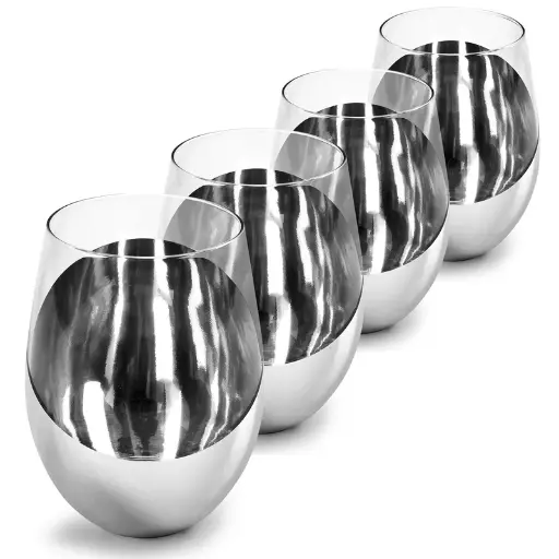 [DL00073] 18oz ALL PURPOSE WINE GLASS- SILVER