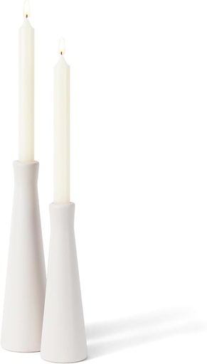 [DL00209L]  CERAMIC WHITE TAPER LARGE