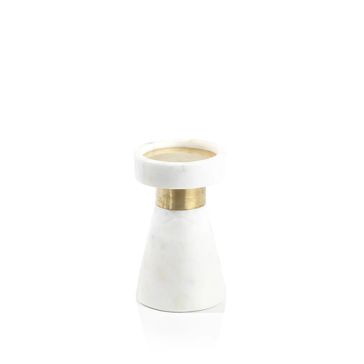 [DL00156] MARMO MARBLE PILLAR HOLDER - SMALL