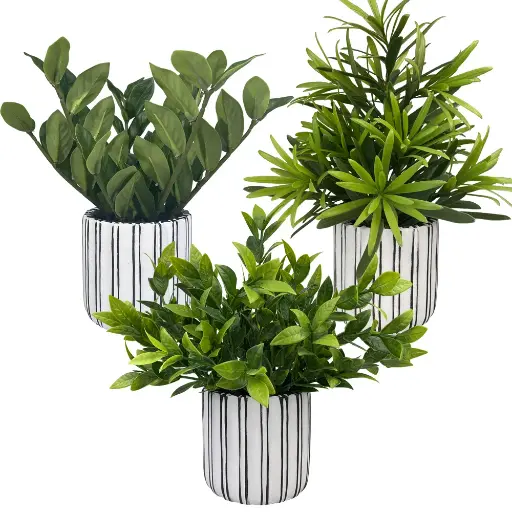 [DL01104] Artificial Fern Decorative Plant in Pot