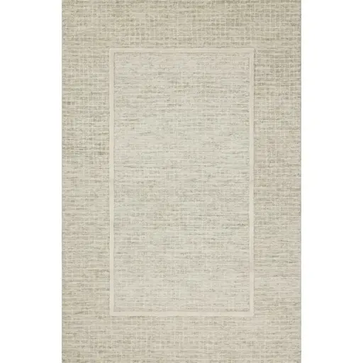 [DL01105] 5X7' SAGE & IVORY AREA RUG