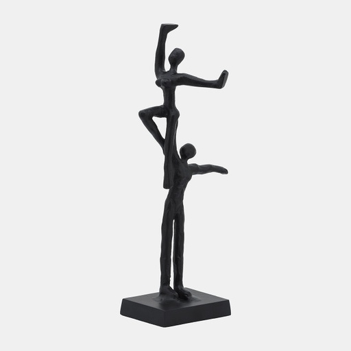 [DL01130] METAL, 14" DANCING COUPLE, BLACK