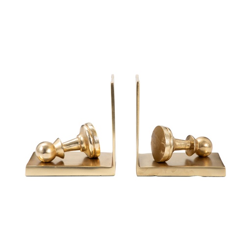 [DL01160] S/2 11" JULIAN CHESS BOOKENDS