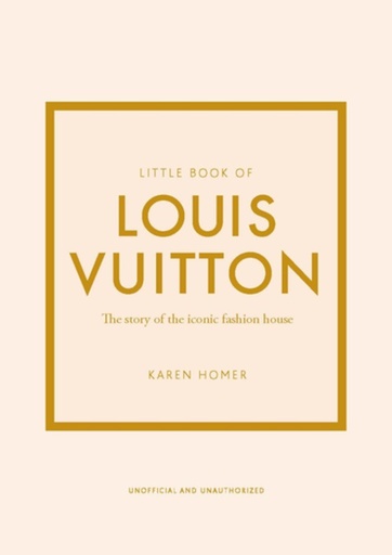 [DL01202] LITTLE BOOK OF LOUIS VUITTON - CREAM