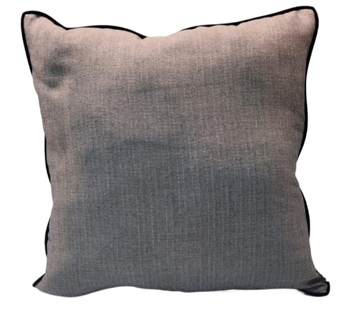 [DL01231] 20X20" NAVY HERRINGBONE PILLOW